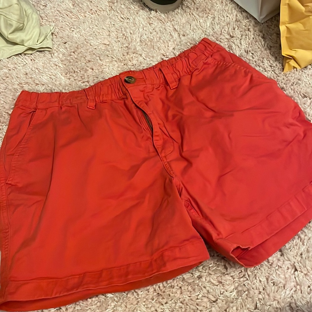 Red Chubbies shorts